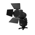 Wrota z gridem GlareOne G Barndoor Kit + filtry kolorowe