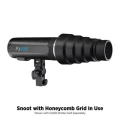 Strumienica WESTCOTT Snoot + Grid L60-B, FJ200, FJ80 (FJ80 magnetyczny ring)