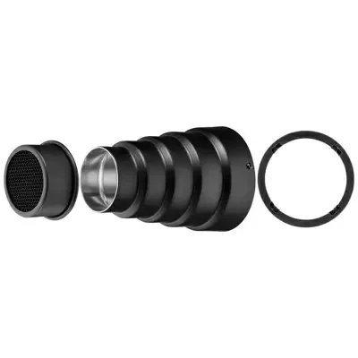 Strumienica WESTCOTT Snoot + Grid L60-B, FJ200, FJ80 (FJ80 magnetyczny ring)
