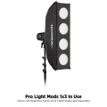 Nakładka na softbox WESTCOTT Pro Light Mods 1x3