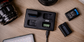 Grafika - Ładowarka trójkanałowa Newell TT-USB-C do akumulatorów NP-FW50 do Sony_05.png