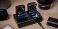 Grafika - Ładowarka trójkanałowa Newell TT-USB-C do akumulatorów LP-E6 do Canon_07.png