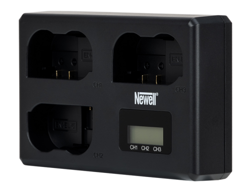 Ładowarka trójkanałowa Newell TT-USB-C do akumulatorów EN-EL15 do Nikon_03_HD.png