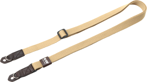 ACAM-100A  Slim & Soft Cloth Camera strap - Leica Mmirrorless (wRing) Beige 01.png