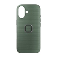 Etui na telefon Peak Mobile Everyday Fabric Case iPhone 17 Sage | Szarozielony