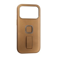 Etui na telefon Peak Mobile Everyday Clarino Loop Case iPhone 17 Pro Max Tan | Brązowy
