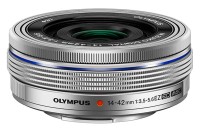 Obiektyw Olympus (OM System)  ED 14-42 mm f/3.5-5.6 EZ Pancake silver OEM