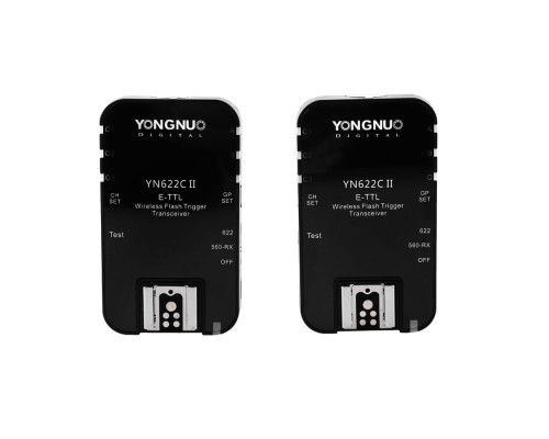 Zestaw 2x wyzwalacz / odbiornik Yongnuo YN622 II E-TTLCanon