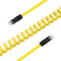 Kabel Newell USB-C - USB-C 100 W, 1,5 m, silikonowy, spiralny, żółto-czarny_03_HD.jpg