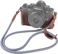 Etui skórzane z paskiem SmallRig 5096 Nikon Z f  | Brązowy