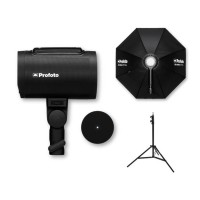 Zestaw z lampą błyskową Profoto A2 light Kit (Profoto A2 + Wyzwalacz Profoto Conncet / Profoto Light Stand  /  Softbox Profoto Clic octa 53,5 cm) Kit
