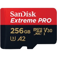 Karta pamięci SANDISK EXTREME PRO microSDXC 256GB 170/90 MB/s z adapterem