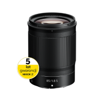 Obiektyw Nikon Nikkor Z 85 mm f/1.8 S  