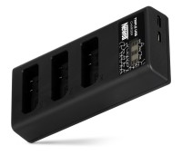 Ładowarka trzykanałowa Newell CD-USB-C do akumulatorów Nikon EN-EL14