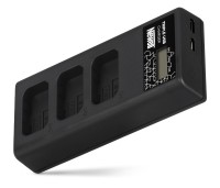 Ładowarka trzykanałowa Newell CD-USB-C do akumulatorów Sony NP-FW50