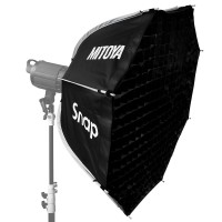 Softbox Mitoya Bowens Snap 90 cm + Grid 