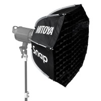 Softbox Mitoya Bowens Snap 65 cm + Grid  