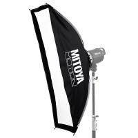Softbox Mitoya Motion Strip Bowens 22x90 cm + Grid 