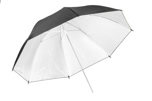 Parasol Quadralite srebrny 91 cm
