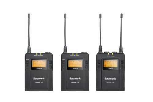 Zestaw do bezprzewodowej transmisji dźięku Saramonic UwMic9 Kit 2 (RX9 + TX9 + TX9)_01_HD.jpg