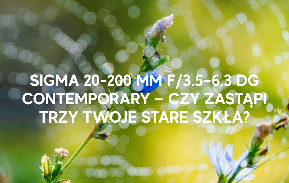 Testujemy obiektyw Sigma 20-200 mm F/3.5–6.3 DG Contemporary — czy zastąpi trzy Twoje stare szkła?