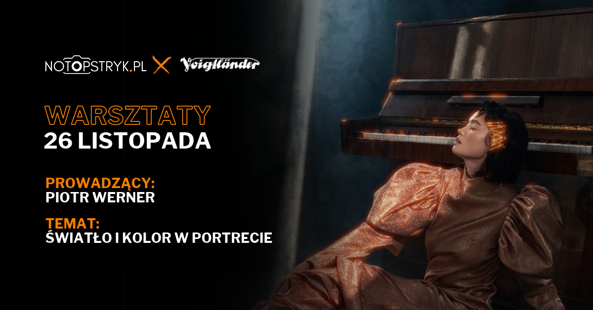 Warsztaty z Piotrem Wernerem, 26.11.2026r. / Black Week z Notopstryk!